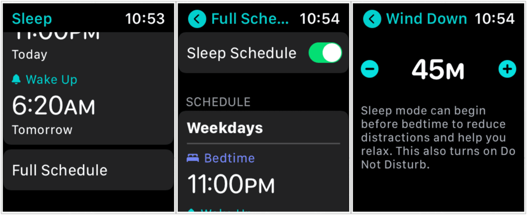 Использование новой функции сна на iPhone и Apple Watch