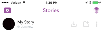 Сохраняйте всю свою историю Snapchat в конце каждого дня.