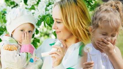 Симптомы весенней аллергии у младенцев и детей! Как защититься от весенней аллергии?