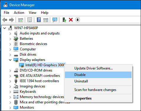 dev-manager безопасный режим windows 10