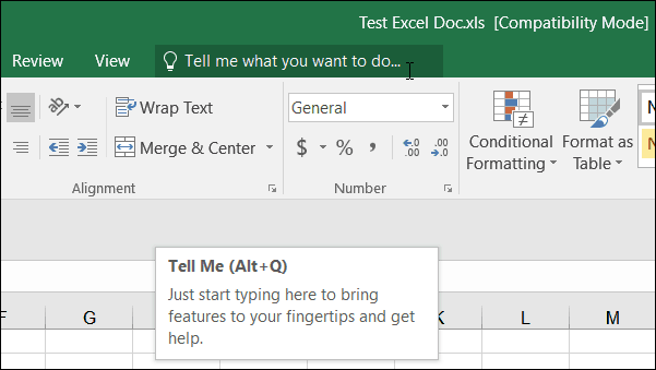 Скажи мне, Excel 2016