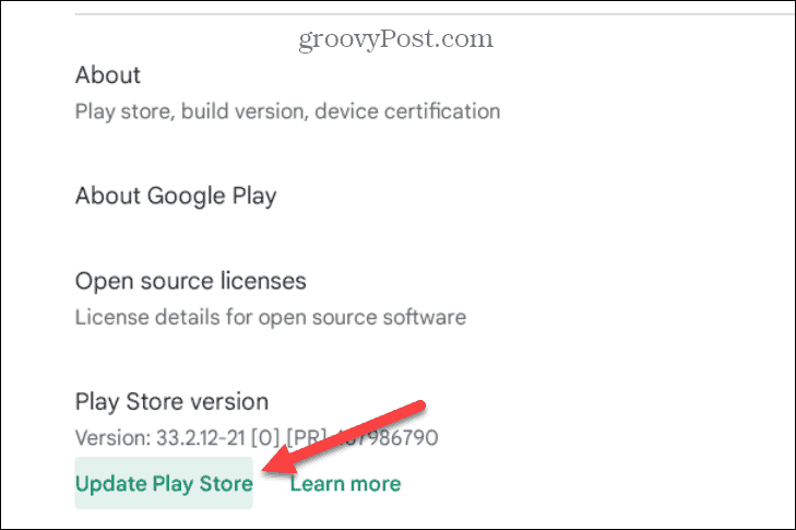 Google Play не работает на Chromebook