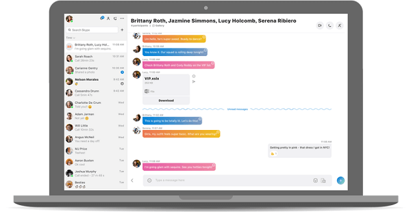 После дебюта обновленного интерфейса рабочего стола в августе Skype публично выпустил новую версию Skype для рабочего стола.