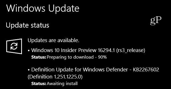 Microsoft выпускает Windows 10 Preview Build 16294 для ПК