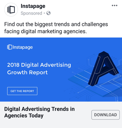 Рекламные методы в Facebook, которые приносят результаты, на примере Instapage, предлагающего тематическое исследование