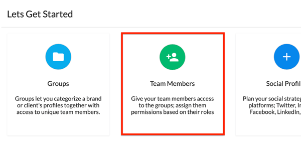 Начните с добавления членов команды в свой аккаунт Statusbrew.