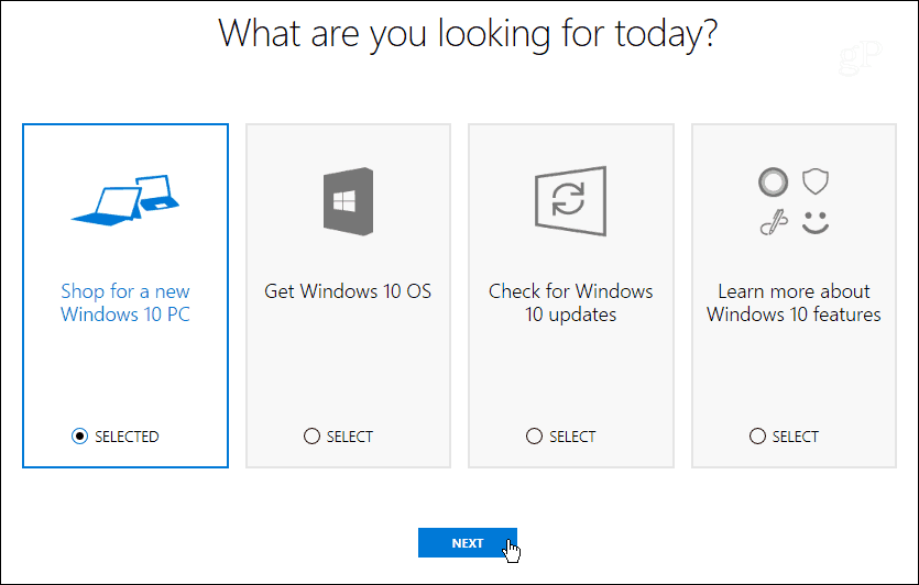 Microsoft запускает сайт, чтобы помочь вам выбрать ваш следующий ПК с Windows 10