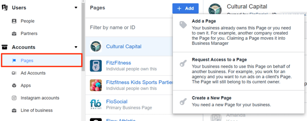 Используйте Facebook Business Manager, шаг 10.