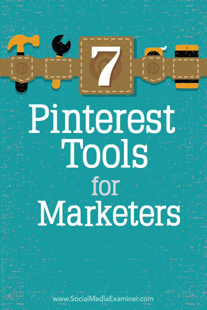7 инструментов Pinterest для маркетологов: специалист по социальным сетям