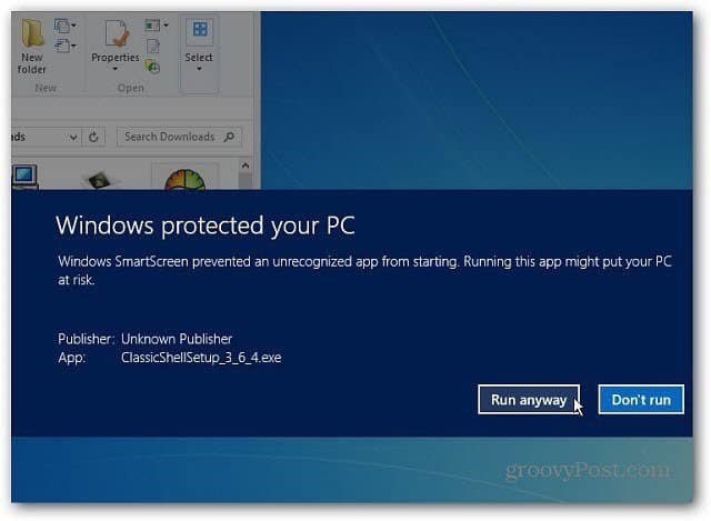 Как отключить Windows 8 SmartScreen