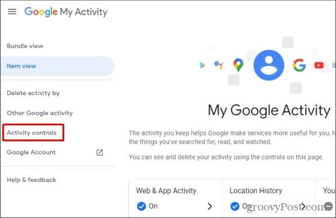 контроль активности google
