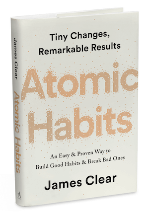обложка книги Джеймса Клира Atomic Habits