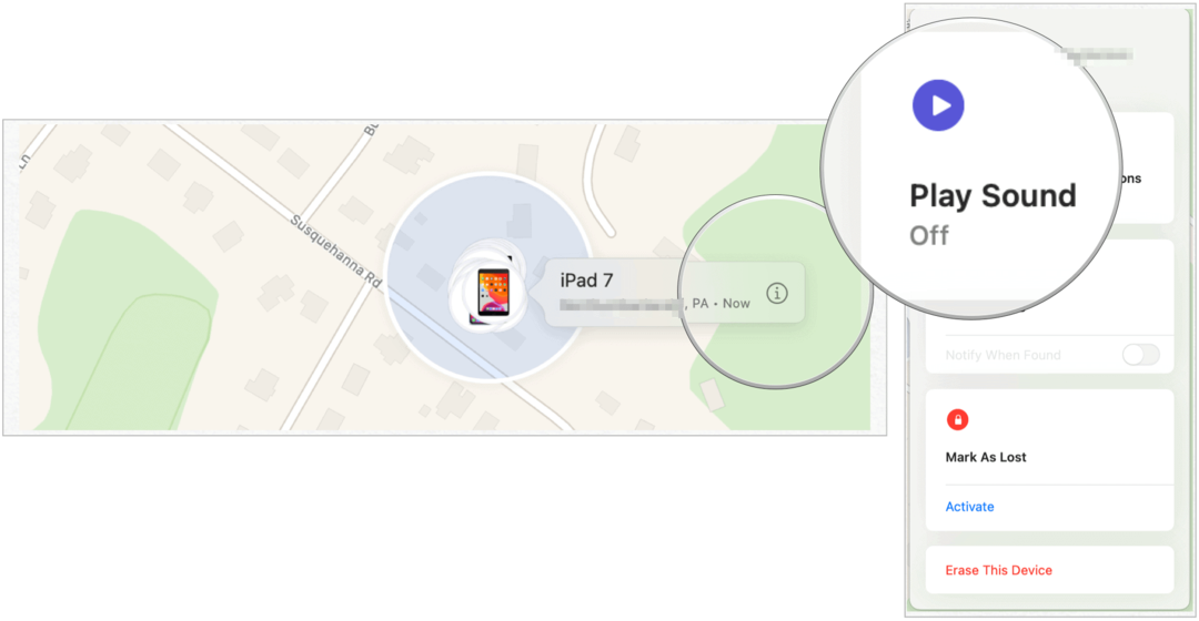 Использование Apple Find My App на Mac