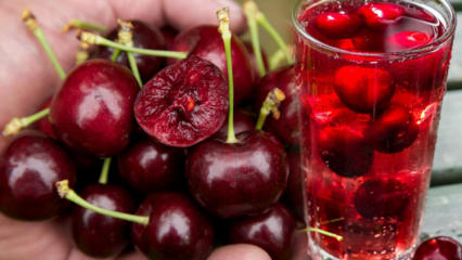 Каковы преимущества вишни? Неизвестный вишневый сок и чай из вишневого стебля