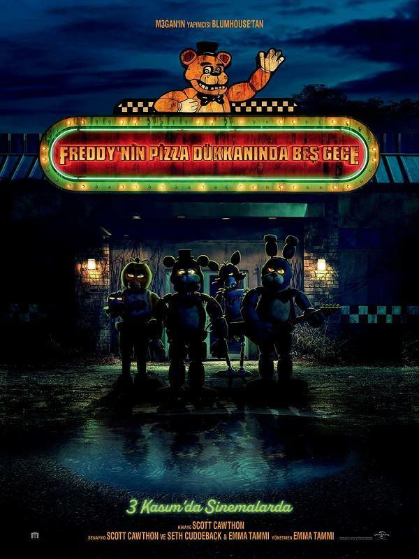 постер фильма «Пять ночей в пиццерии Фредди»