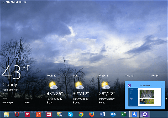 Windows 8.1 Update 1: новые функции панели задач для современных приложений