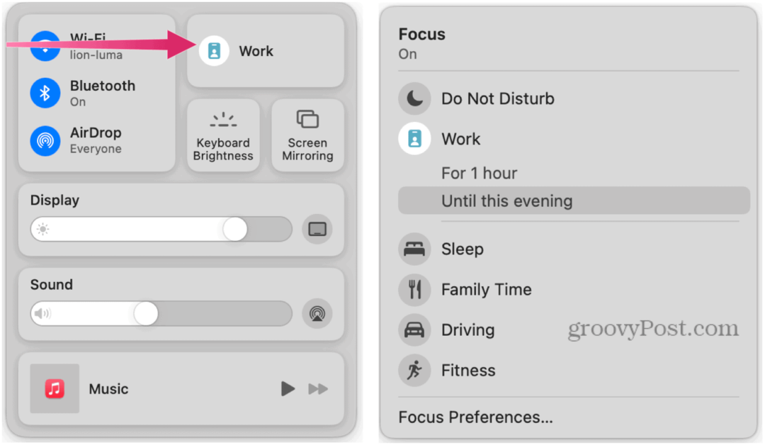 Как использовать Apple Focus на Mac для лучшей концентрации