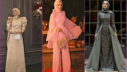 Самые красивые вечерние платья в хиджабе, которые можно надеть на зимнюю свадьбу