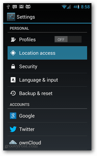 Как отключить функцию определения местоположения Google на Android Mobile