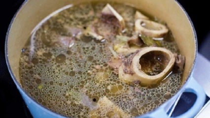 Самый простой рецепт супа из костного бульона