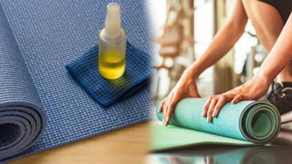 Как почистить коврик для пилатеса самый простой? Самый практичный способ чистки коврика для пилатеса