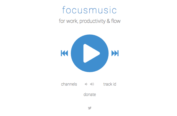 Получите музыку для фокусировки на FocusMusic.fm.
