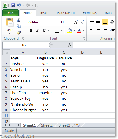 Excel 2010 в вертикальной компоновке