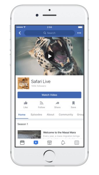 Facebook Show Pages упрощает создание и публикацию новых выпусков для вкладки Watch.